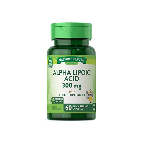 Alpha Lipoic 300 Mg - 60 Capsulas