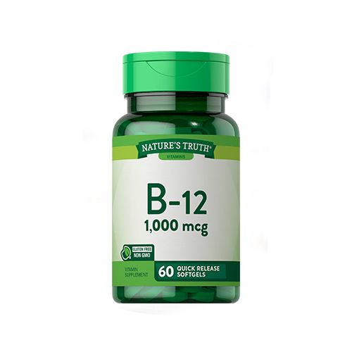 B-12 1000 Mcg Liberaci N R Pida - 60 Capsulas Liquidas