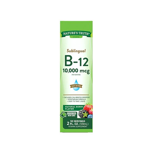 B-12 Liquid 10.000 Mcg - 2 Oz