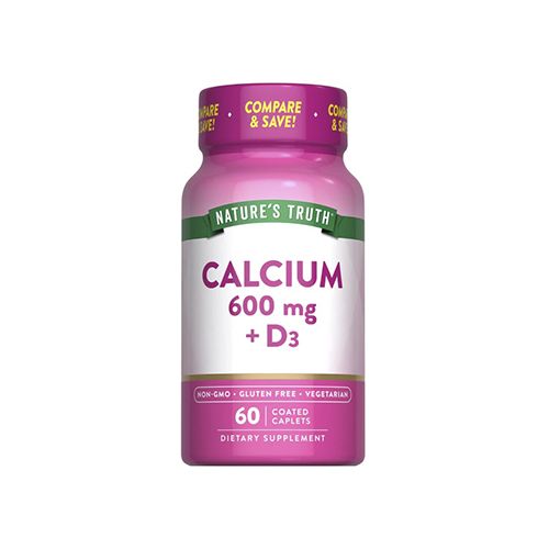 Calcio 600 Mg Plus Y Vitamina D3 800Iu - 60 Tabletas