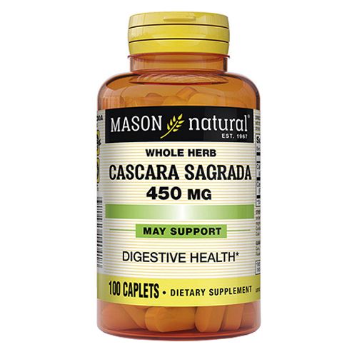 Cascara Sagrada 450 Mg Mason Natural - 100 Capsulas