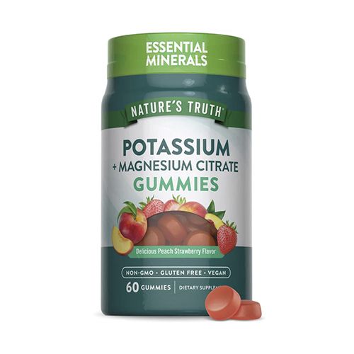 Citrato De Potasio + Magnesio - 60 Gomitas NATURES TRUTH