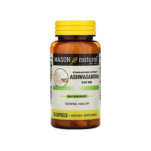 Extracto Ashwagandha 500Mg Mason Natural - 60 Capsulas