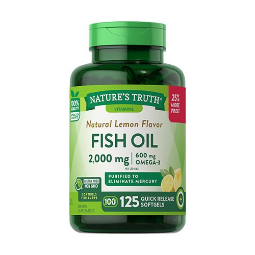 Fish Oil 1.000 Mg - 125 Capsulas Liquidas