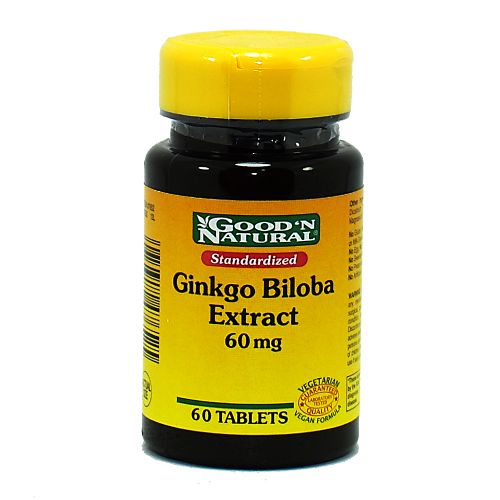 Ginkgo Biloba 60Mg Good ´N Natural – 60 Tabletas