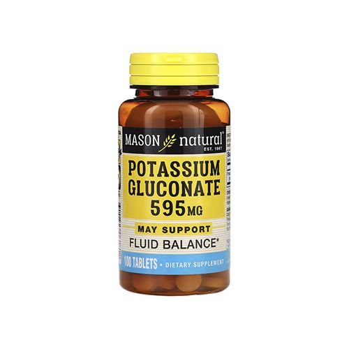 Gluconato De Potasio Mason Natural - 100 Tabletas