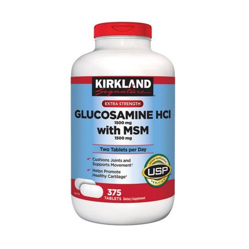 Glucosamina Con Msm Kirkland 1500 Mg - 375 Tabletas
