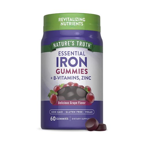 Hierro Con Vitaminas B, Zinc - 60 Gomitas