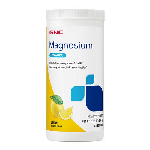 Magnesio En Polvo Sabor Limón Gnc - 336 Gr