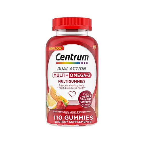 Multivitamínico Dual Action Multi+Omega 3 - 110 Gomitas