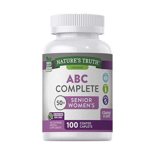 Natures Truth Abc Complete Womens 50 Plus - 100 Tabletas
