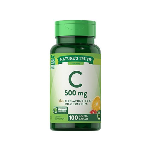 Natures Truth Vitamin C 500 Mg + Bioflavina - 100 Tabletas
