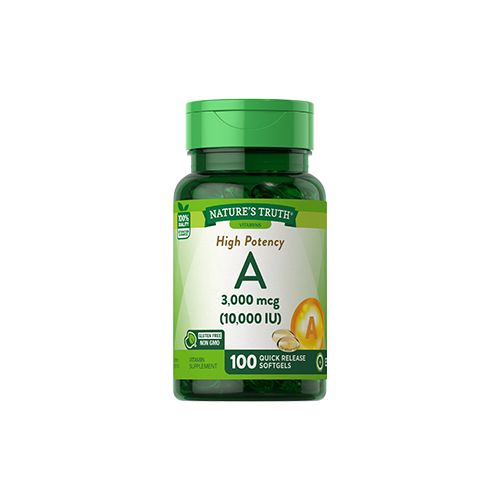 Vitamin A 10.000 Iu - 100 Capsulas Liquidas