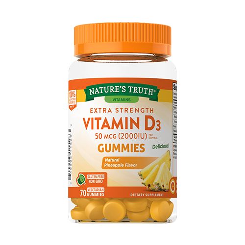 Vitamin D3 2.000 Iu - 70 Gomitas