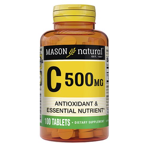 Vitamina C 500 Mg Mason Natural - 100 Tabletas