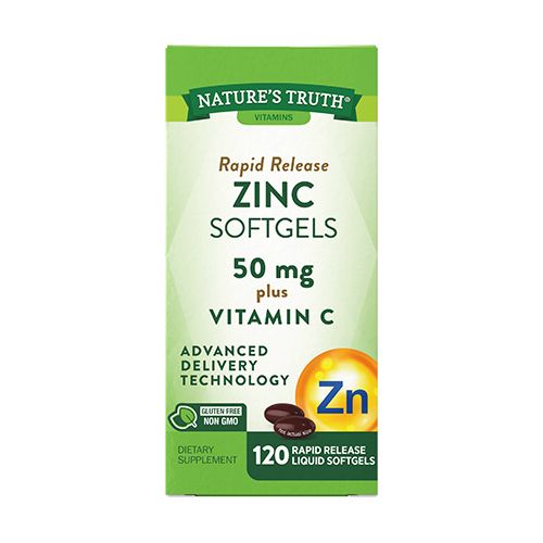 Zinc + Vitamin C - 120 Capsulas Liquidas